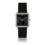 Lederen horloge voor vrouwen Amelia Parker Night Voyage Black