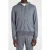 Paul Smith Mens Zip Through Taped Seam Hoodie Greyish Blue