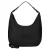 BURKELY leren schoudertas Soft Skylar Hobo Round zwart