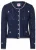SPIETH & WENSKY Gebreide klederdrachtjasjes  donkerblauw / wit