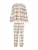 Next Pyjama  taupe / groen / rood / offwhite