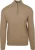 Steppin’ Out Half Zip Trui Merinowol Beige
