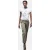 The Kooples Pantalon Cargo Mix Coloris Kaki Olive Night
