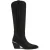 Steve Madden Spiral Boots Black Action Lea