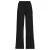 Anytime eyelet wide leg broek zwart