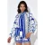 Paisley Geweven Playsuit Met Strikdetail