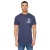 Henleys Heren Henstamp Katoenen T-shirt (Marineblauw)