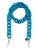 Cheeky Chain Munich Ketting  azuur / zilver