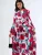 MSN Collection Jurk  pink / wit