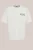 WE Fashion – Heren heavyweight loose fit T-shirt met print – Loose fit – Gebroken wit – Katoen –