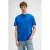 Butcher of Blue regular fit t-shirt met backprint – poolblauw