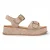 Blowfish Malibu dames beige nepleren platform sandalen – Magisch