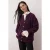 Trendyol Modest Paars Effen Lang Oversized Modest Vesten