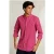 River Woods Custom Fit Poplin Shirt Amaranth Pink