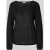 s.Oliver BLACK LABEL Regular fit blouse met elastische boordjes en zoom