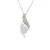 Orphelia Dames 925 Sterling Zilveren Ketting met Hanger – Zilver ZH-4778