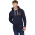 Crosshatch Heren Cresswell Hoodie (Navy)