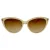 Tom Ford Cat-Eye Geverfde Zonnebril in Ecru Acetaat