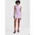 Karl Lagerfeld Klj Sless Mock Neck Knit Dress Lavendula