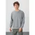 Heren Effen Rundhals Sweatshirt