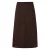 Hoogwaardige taille hoge flared rok in faux suede voor dames s.Oliver