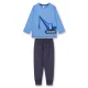 Sanetta Nachtkledij ‘Bagger’  blauw / zwart / wit