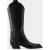 Voor wandelschoenen – Off White – Leer – Zwart