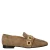 Babouche MG-Shelly-2 suède loafers met studs – beige