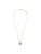 Lucardi Ketting  goud / lichtroze