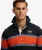 Vintage Athletic Stripe Rugby Top Blauw