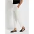 Street One Dames Paperbag broek in casual pasvorm in Wit