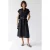 Geveste Midi Overhemdjurk