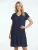 Guido Maria Kretschmer Women Jurk ‘Inken’  donkerblauw