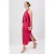 TRENDYOLMİLLA Dames Roze Effen Maxi Mouwloos Bodycon Jurken
