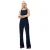 French Connection Meera-broek met wijde pijpen voor dames (Blauw)