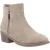 Hush Puppies Ingrid Suède Taupe Enkellaarzen Met Hak Voor Dames