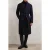 Reiss Ls Boucle Db Belted Overcoat Navy