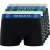 Henleys Heren Kelpar Boxershorts (Verpakking van 5) (Zwart)