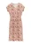 s.Oliver Jurk  lichtbeige / olijfgroen / cyclaam / rosa