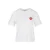 Dames-T-shirt Miss Tee Strawberry Heart