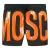 Moschino Heren Logo Zwemshort (Oranje/zwart)