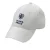 Island Green Heren Logo Gebogen Piek Golfpet (Wit)