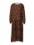 Warehouse Blousejurk  karamel / cognac / zwart