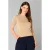 Yest top beige ajour