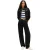 Tommy Jeans Dames-trainingsjack met embleem (Zwart)