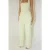Odd Muse Wide Leg Trousers Lime Cream