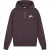 Malelions Men Chainstitch Signature Half Zip Hoodie | Mulch Brown