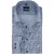 Olymp overhemd blauw modern fit geprint katoen