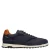 Van Lier leren sneakers – donkerblauw