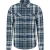 Mountain Warehouse Heren Overhemd met lange mouwen in molton (Lichtblauw)
